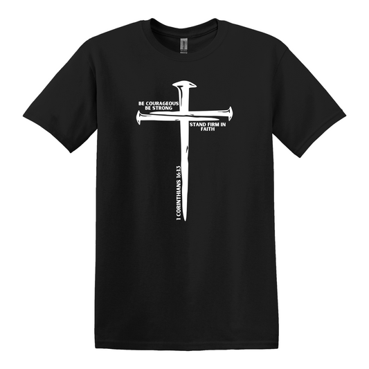 1 Corinthians 16:13 Cross Shirt