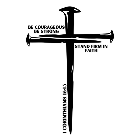1 Corinthians 16:13 Sticker
