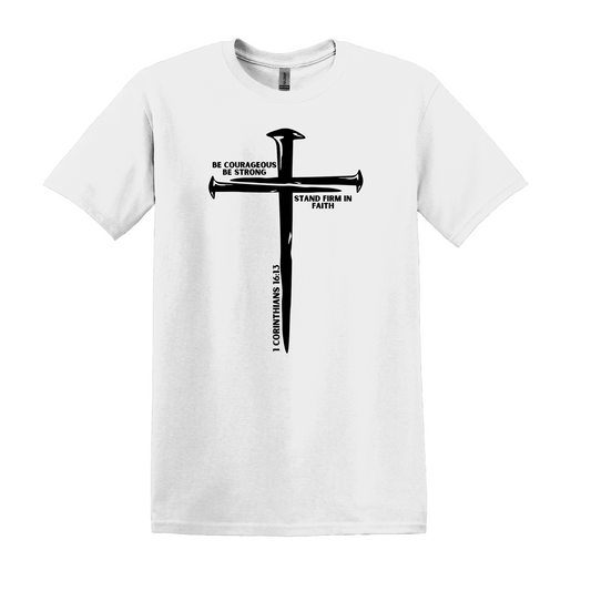 1 Corinthians 16:13 Cross Shirt
